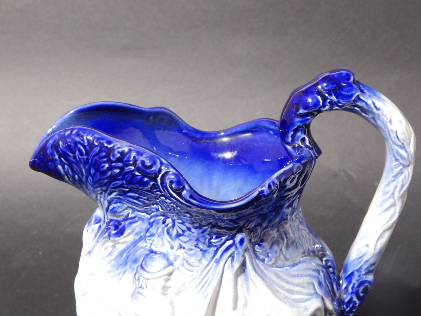 BURLEIGH STAFFORDSHIRE ORIGINALE CARAFFA BROCCA CERAMICA INGLESE IRONSTONE