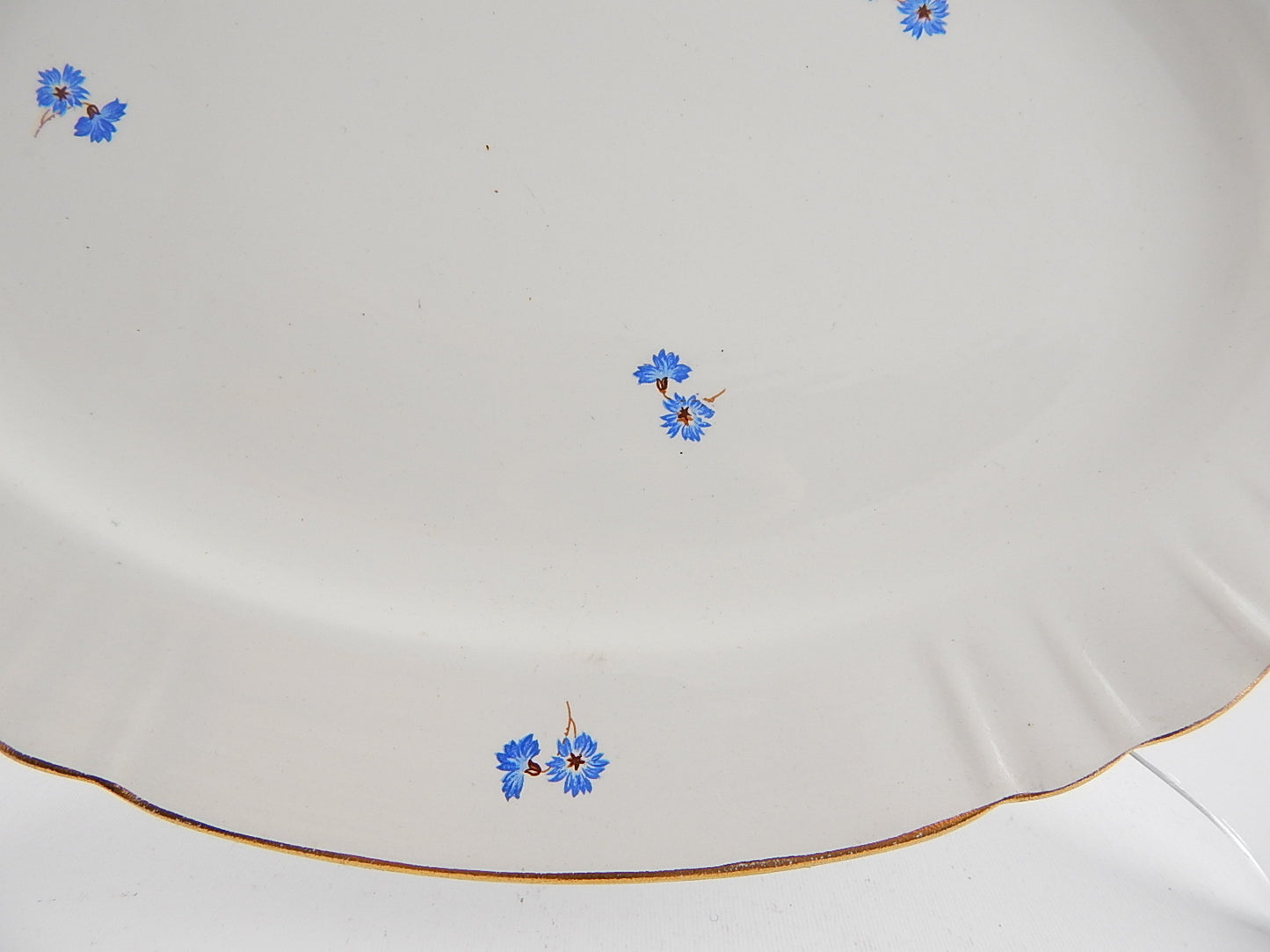 ANTICO PIATTO PORCELLANA RAVIERA SOCIETA' CERAMICA RICHARD MILANO SAN CRISTOFORO