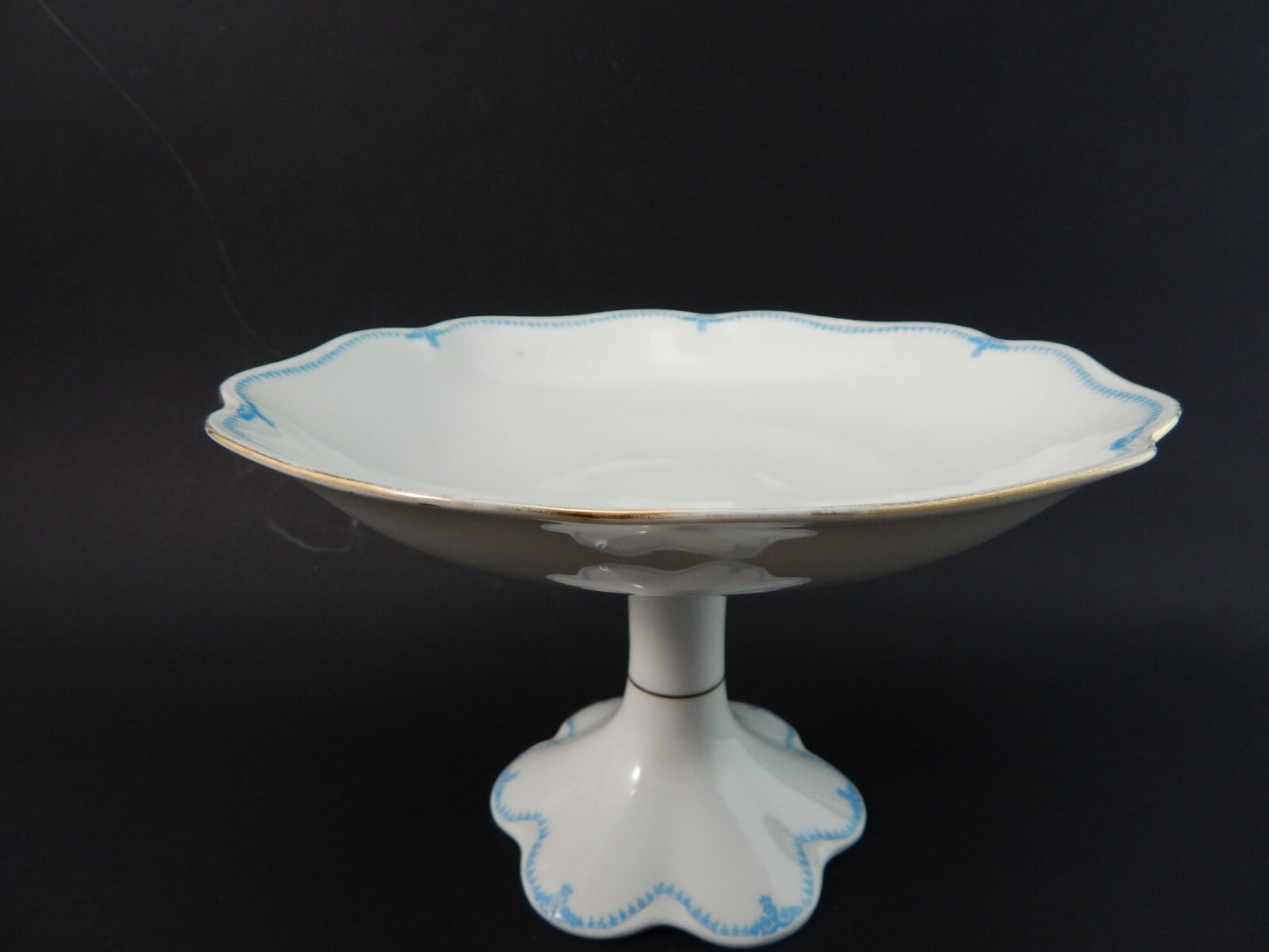 ANTICA 1926 ART DECO PREZIOSA ALZATA CENTROTAVOLA PORCELLANA KPM ROSENTHAL