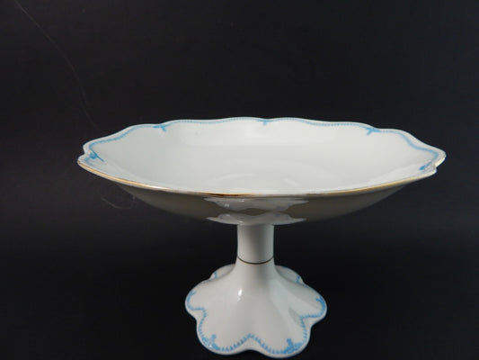 ANTICA 1926 ART DECO PREZIOSA ALZATA CENTROTAVOLA PORCELLANA KPM ROSENTHAL