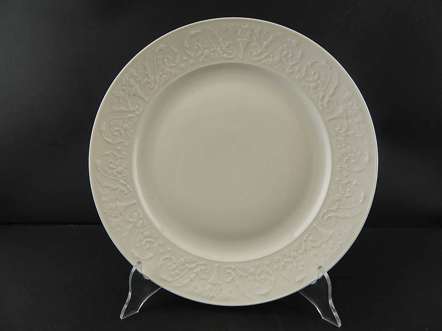 VINTAGE PIATTO VASSOIO LIMOGES RAYNAUD PORCELLANA BIANCA MODELLO WASHINGTON A217