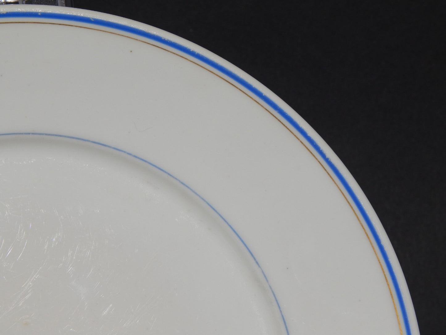 ANTICO RARO SERVIZIO TAVOLA IMPERO 18 PIATTI PORCELLANA GINORI DOCCIA SEC. XIX