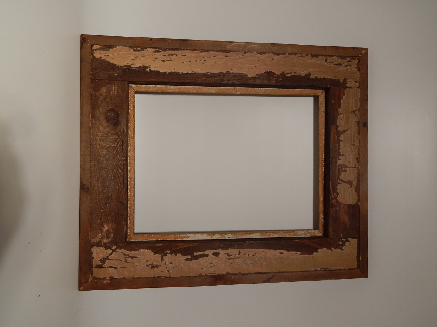 ARREDAMENTO ANTICA IMPORTANTE CORNICE IN LEGNO GHIOSCE' PERIODO ART DECO