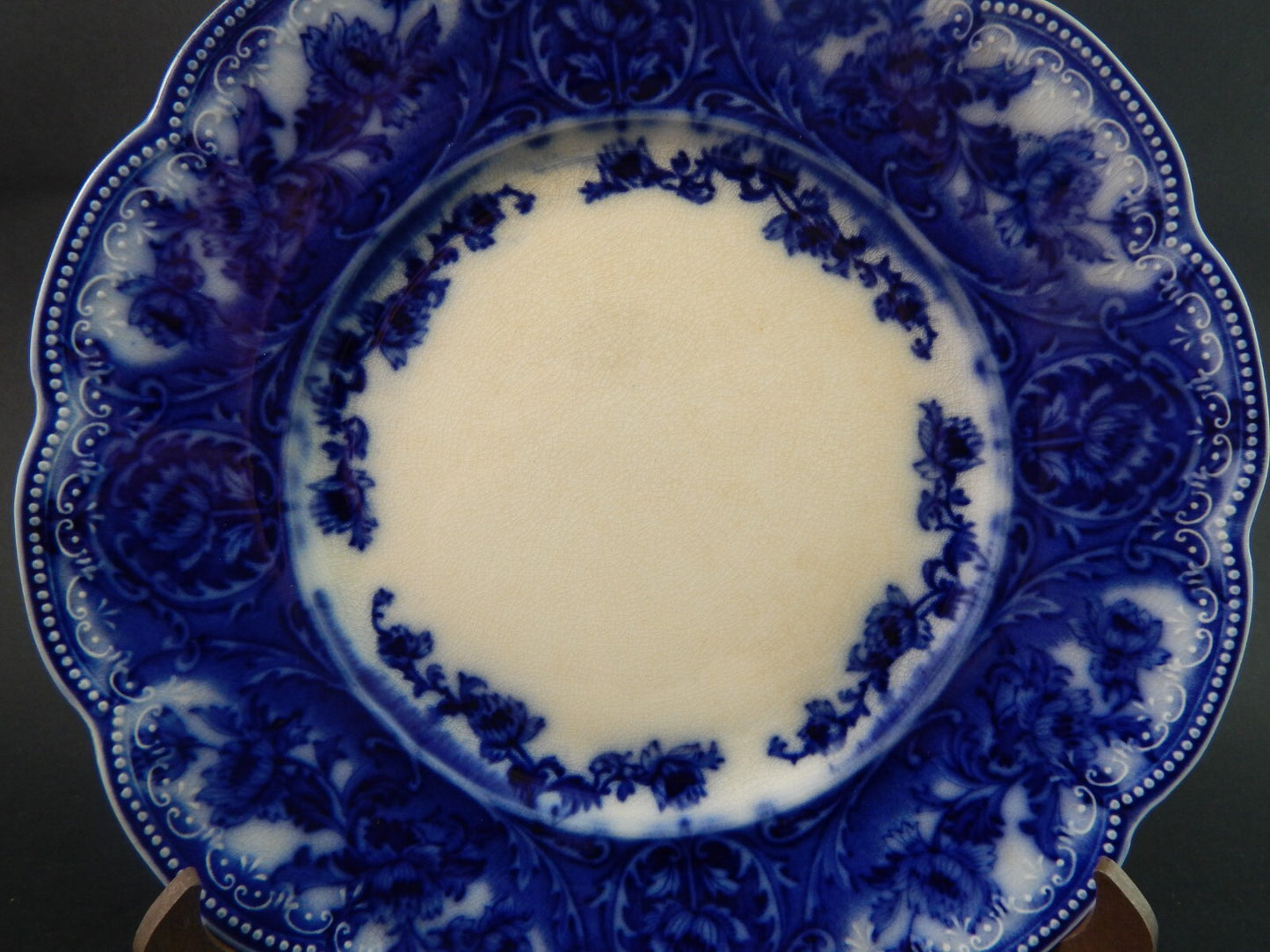 WEDGWOOD&CO ATALANTA PREZIOSO ANTICO PIATTO CM 23 SEMI-PORCELLANA DEL 1906 #1520