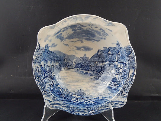 ANTICA INSALATIERA FRUTTIERA SEMI PORCELLANA JOHNSON B. OLDE ENGLISH COUNTRYSIDE