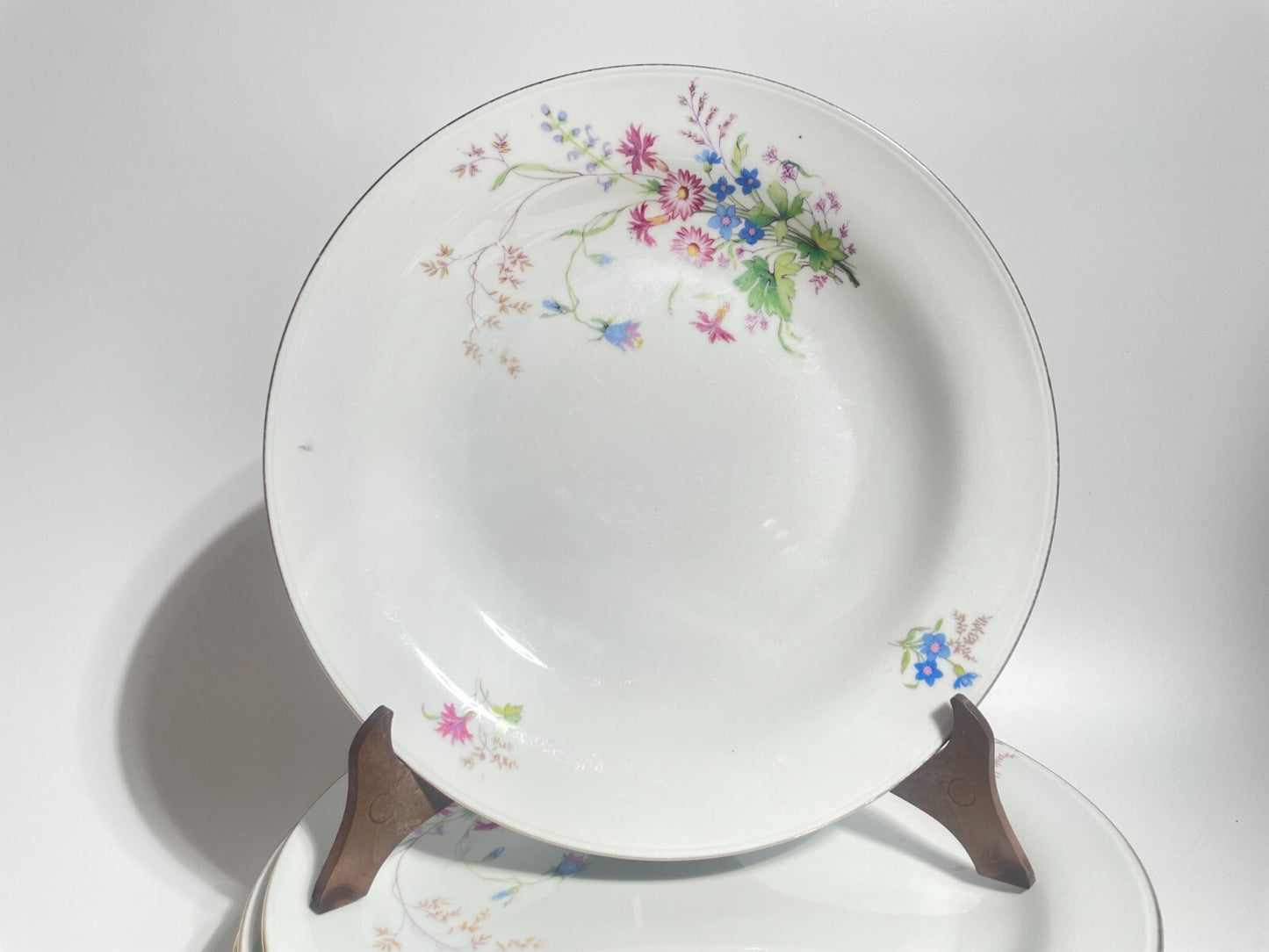 VINTAGE SERVIZIO TAVOLA 11 PIATTI PORCELLANA SELTMANN WEIDEN DISEGNO INGRID