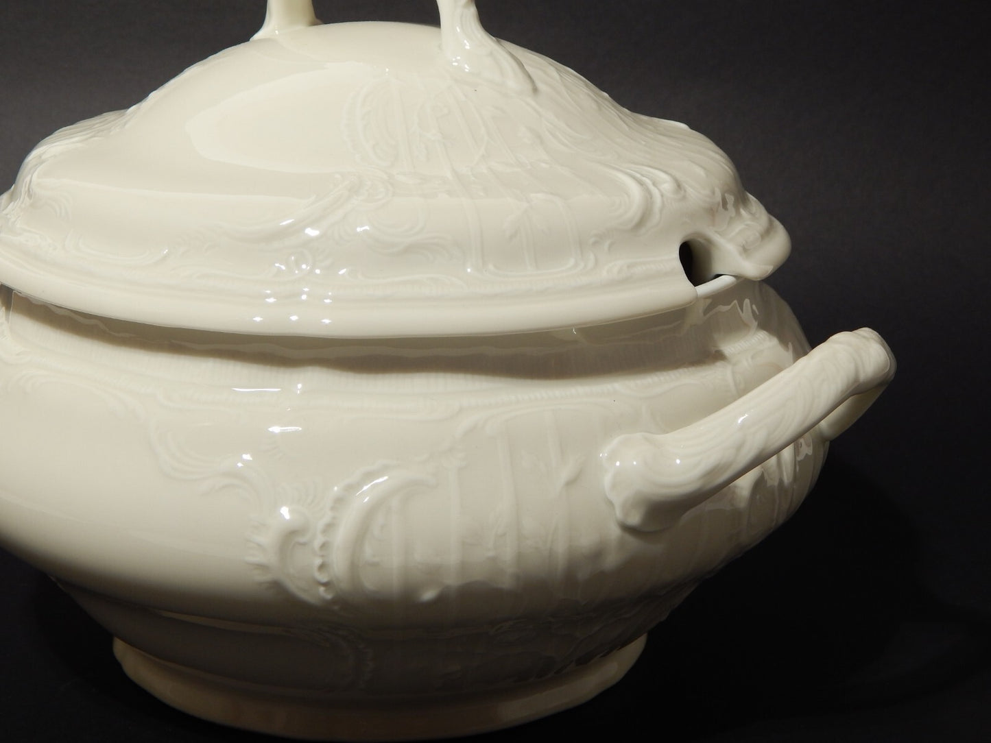 VINTAGE CENTROTAVOLA GRANDE ZUPPIERA SANS SOUCI PORCELLANA ROSENTHAL