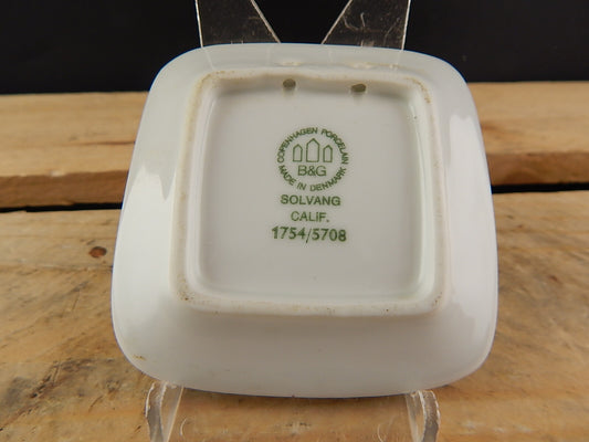 ROYAL COPENHAGEN BING&GRONDAHL PLAQUETTE PIATTINO PORCELLANA SOLVANG