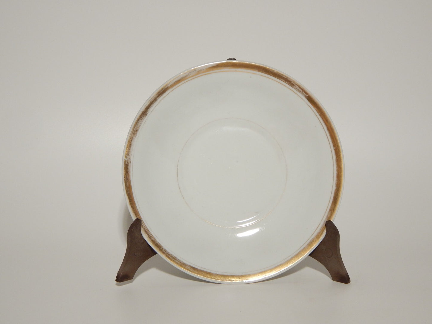 ANTICA ELEGANTE PREZIOSA TAZZA PUERPERA IMPERO PORCELLANA DI PARIGI PRIMO '800