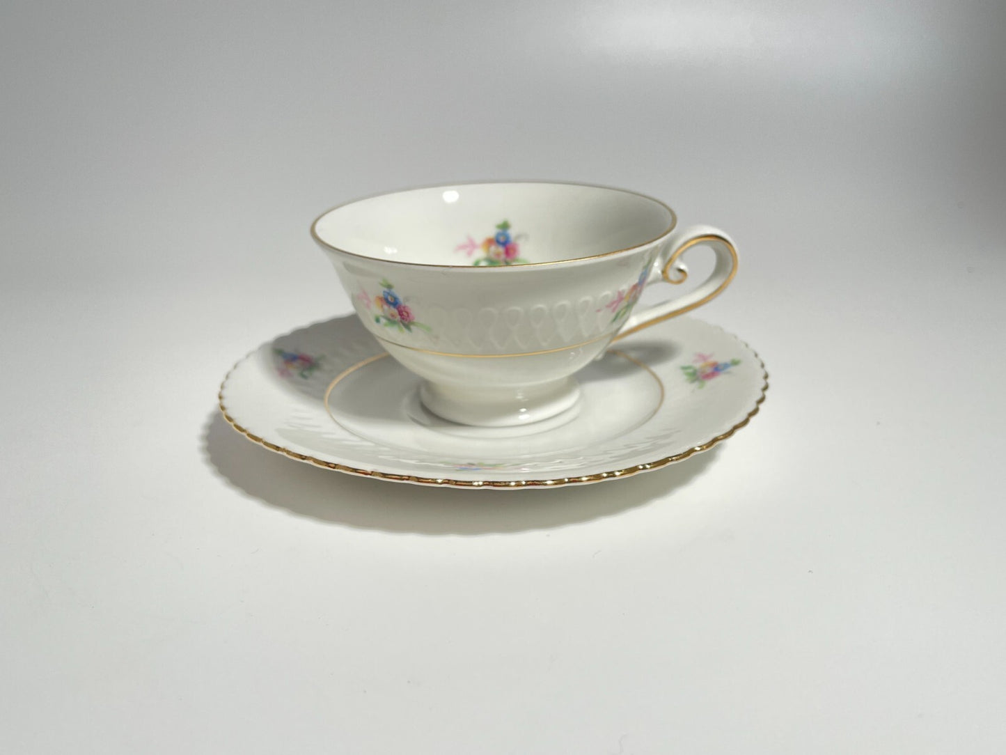 ANTICO SERVIZIO 6 TAZZINE PORCELLANA SELTMANN WEIDEN BAVARIA MODELLO ELISABETH