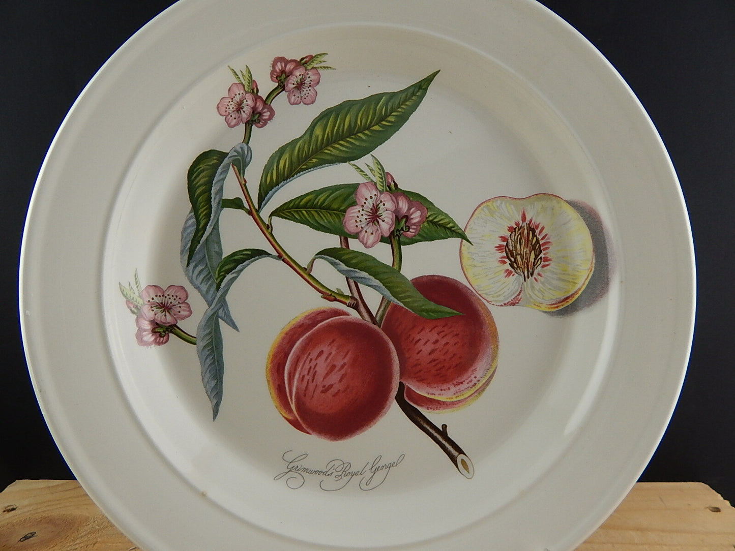 VINTAGE PORTMEIRION PIATTO DA PORTATA VASSOIO CERAMICA THE GODDESS OF FRUIT