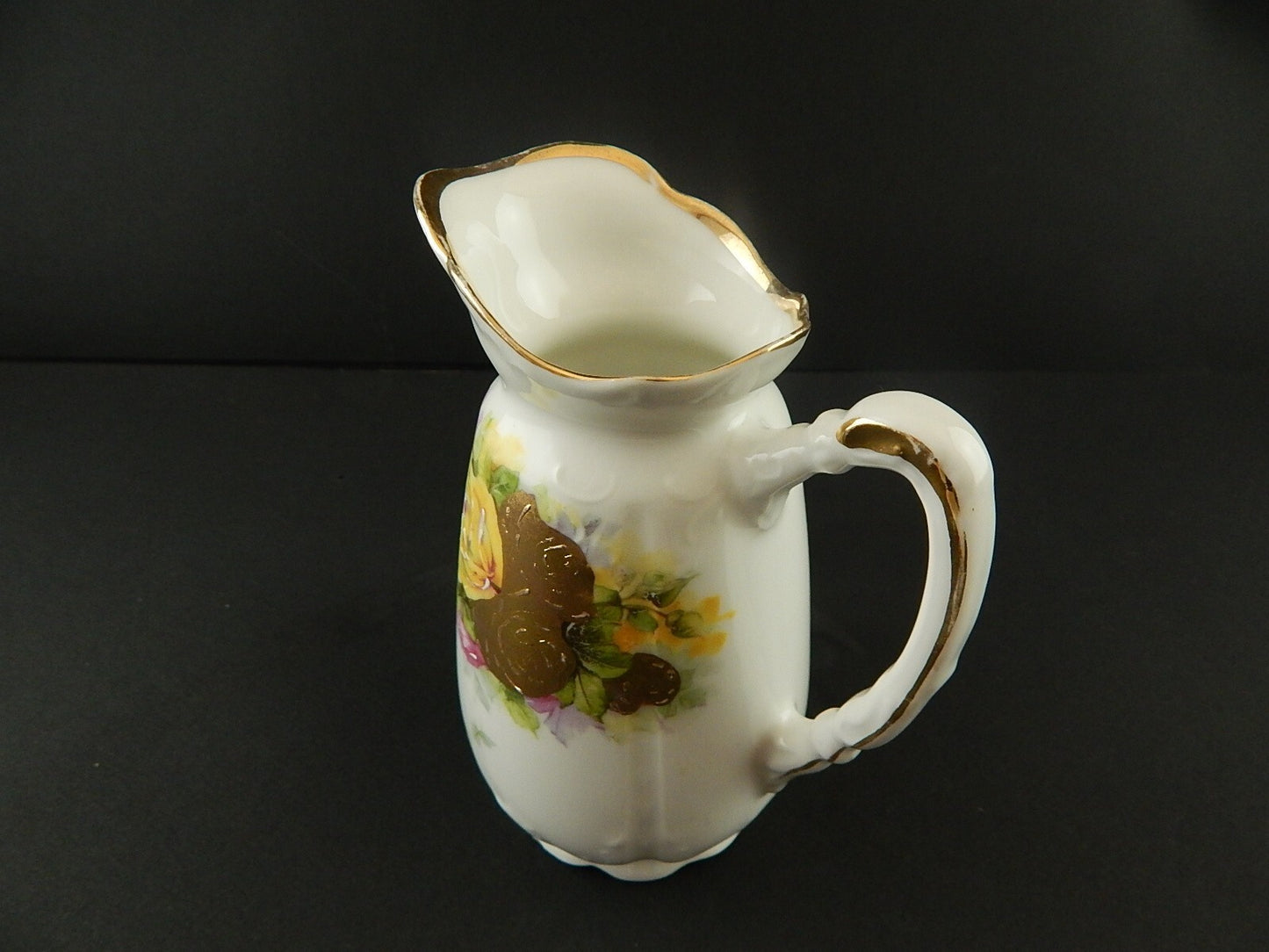 ANTICA LIBERTY ART NOUVEAU LATTIERA BRICCO PORCELLANA RICHARD GINORI 1896-1910