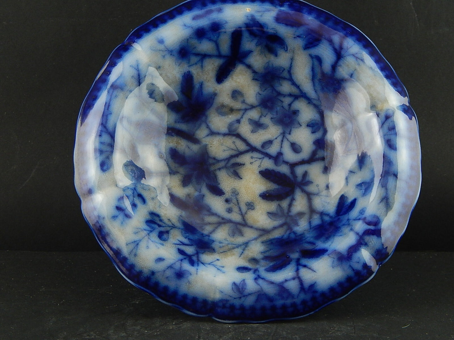 ANTICO PRIMO 800 ALZATA PORCELLANA VILLEROY&BOCH DECORO BLUE FLOW FASAN W&B A643