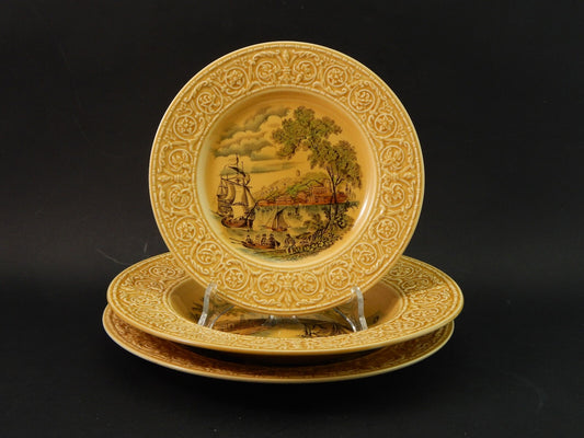 VINTAGE SERVIZIO 18 PIATTI ROYAL STAFFORDSHIRE CERAMICS ENGLAND SAFE HARBOUR