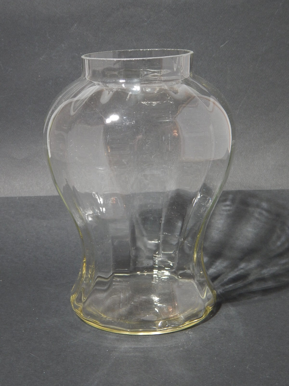 ANTICO VASO E COPERCHIO ALBARELLO VETRO SOFFIATO ALTARE PASTICCERIA DROGHERIA