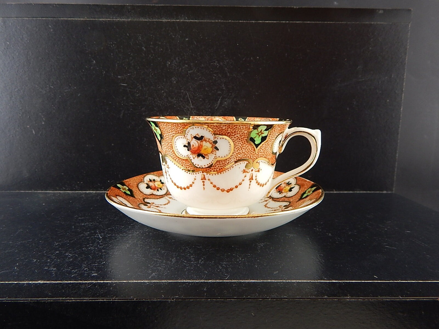 ANTICA 1917 ROYAL ALBERT CROWN CHINA PORCELLANA TAZZA TE'