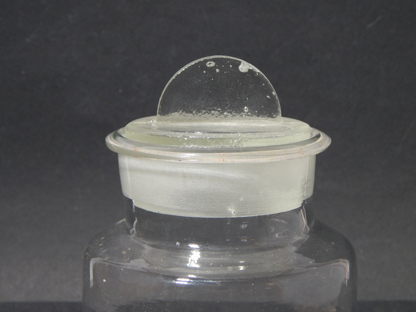 ANTICO VASO ALBARELLO VETRO SOFFIATO ALTARE (SV) FARMACIA DROGHERIA 1577