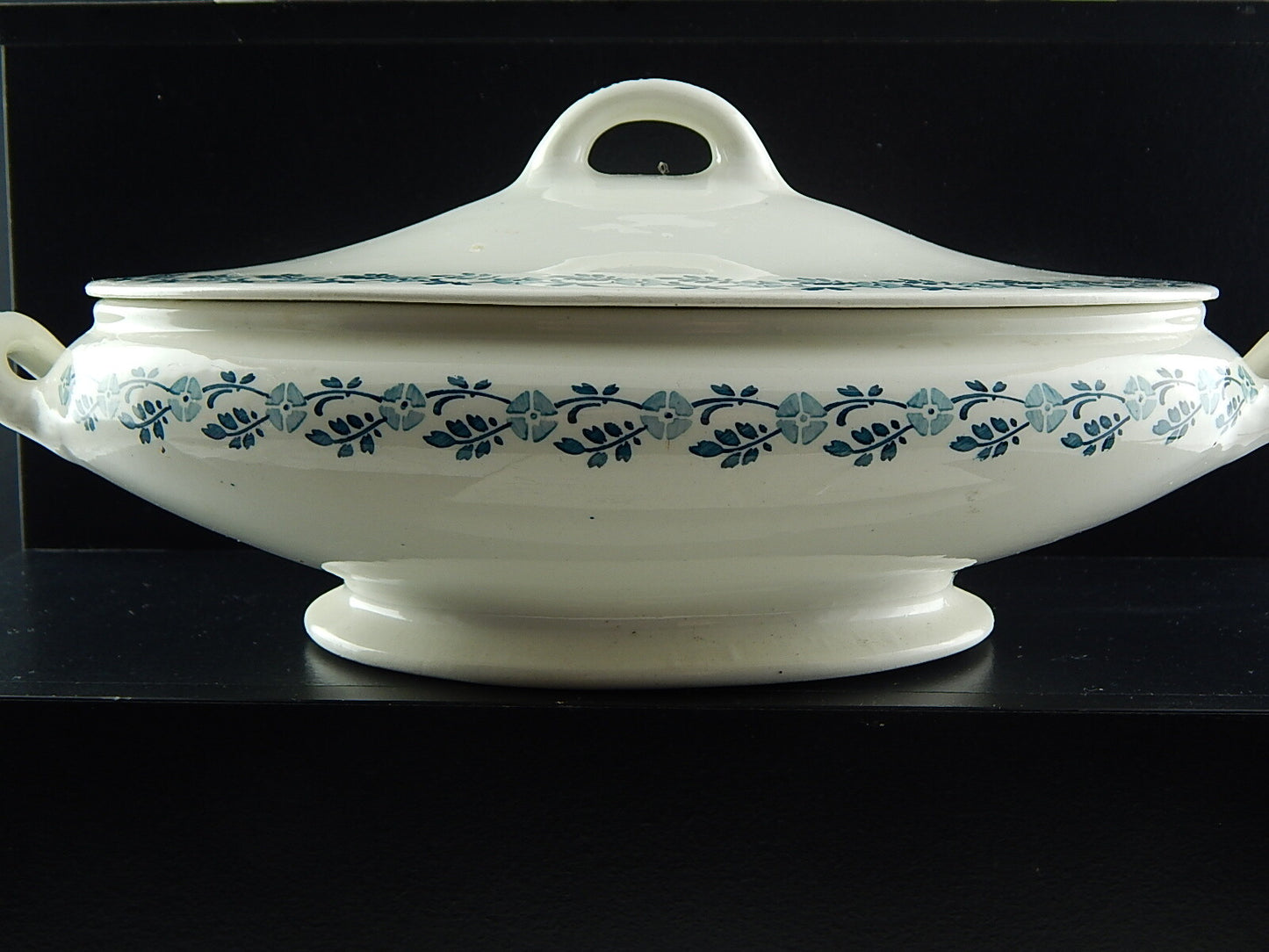 ANTICA ZUPPIERA LEGUMIERA CERAMICA VILLEROY&BOCH WALLERFANGEN FINE 1800