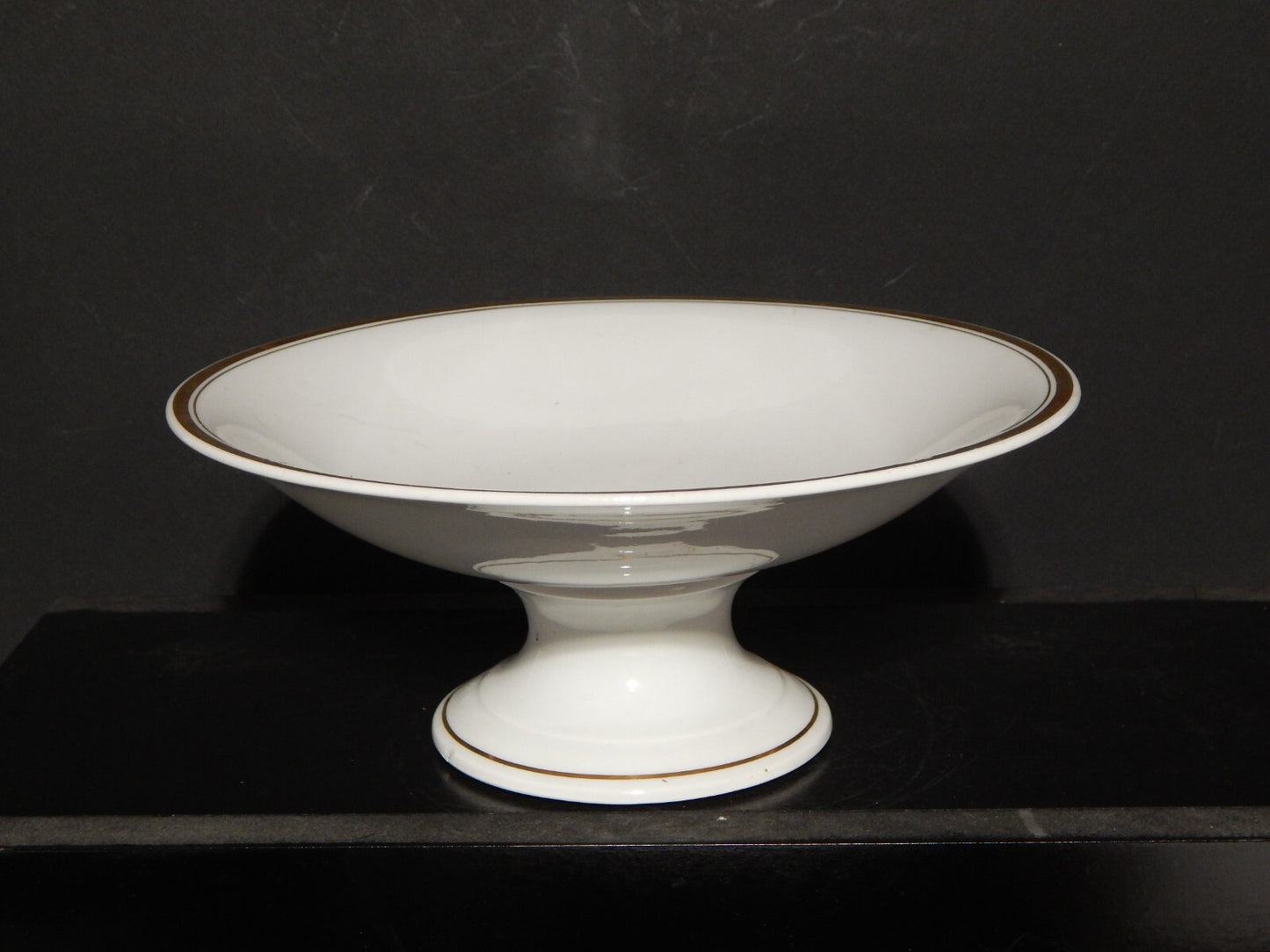 ANTICA PORCELLANA ALZATA CENTROTAVOLA IMPERO C. TIELSCH ALTWASSER FINE 800