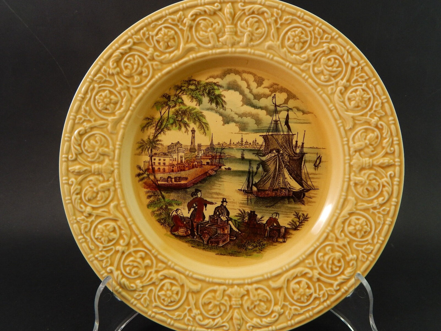 VINTAGE SERVIZIO 18 PIATTI ROYAL STAFFORDSHIRE CERAMICS ENGLAND SAFE HARBOUR