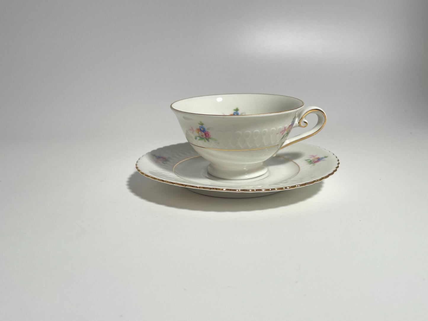 ANTICO SERVIZIO 6 TAZZINE PORCELLANA SELTMANN WEIDEN BAVARIA MODELLO ELISABETH