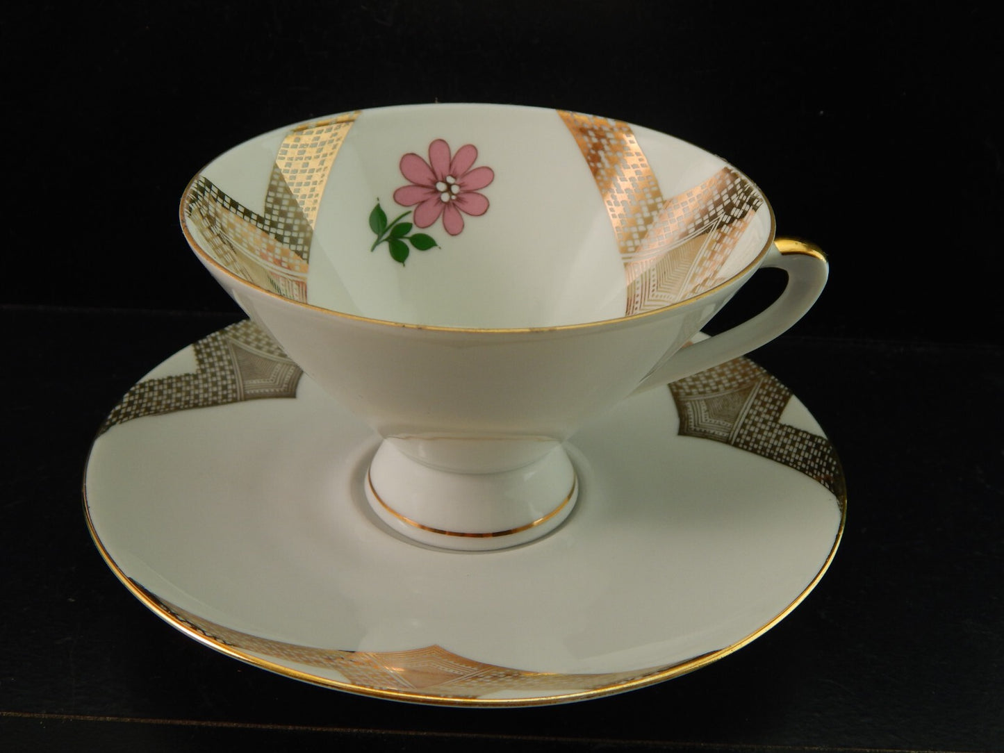 ANTICA RARA ART DECO TAZZA DA TE' PORCELLANA WINTERLING BAVARIA