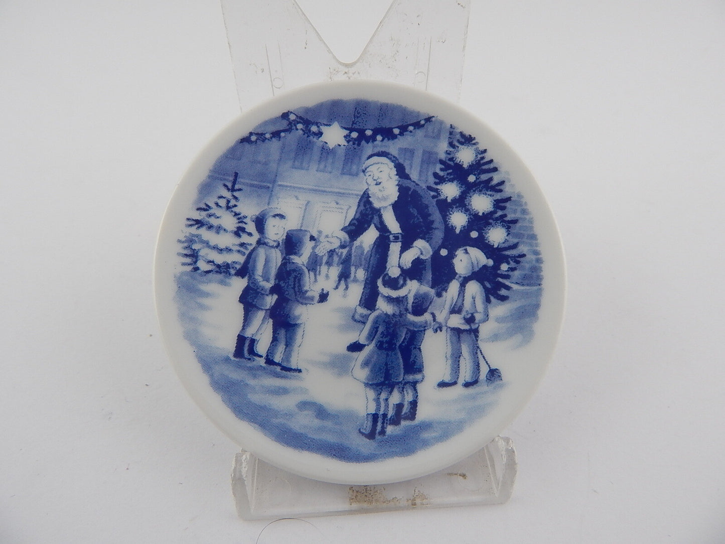 BING&GRONDAHL COPENHAGEN ANNUAL COLLECTIBLES PLAQUETTE 1999 PORCELLANA NEW W/BOX