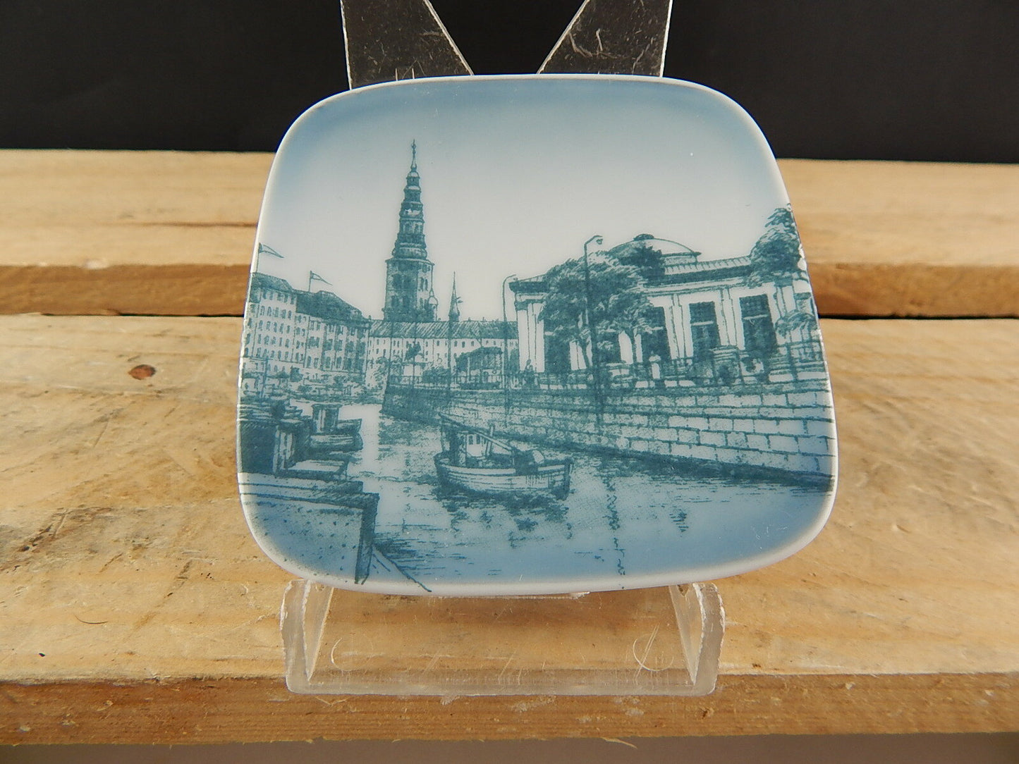 ROYAL COPENHAGEN BING&GRONDAHL PLAQUETTE PIATTINO PORCELLANA THORVALDSENS MUSEUM