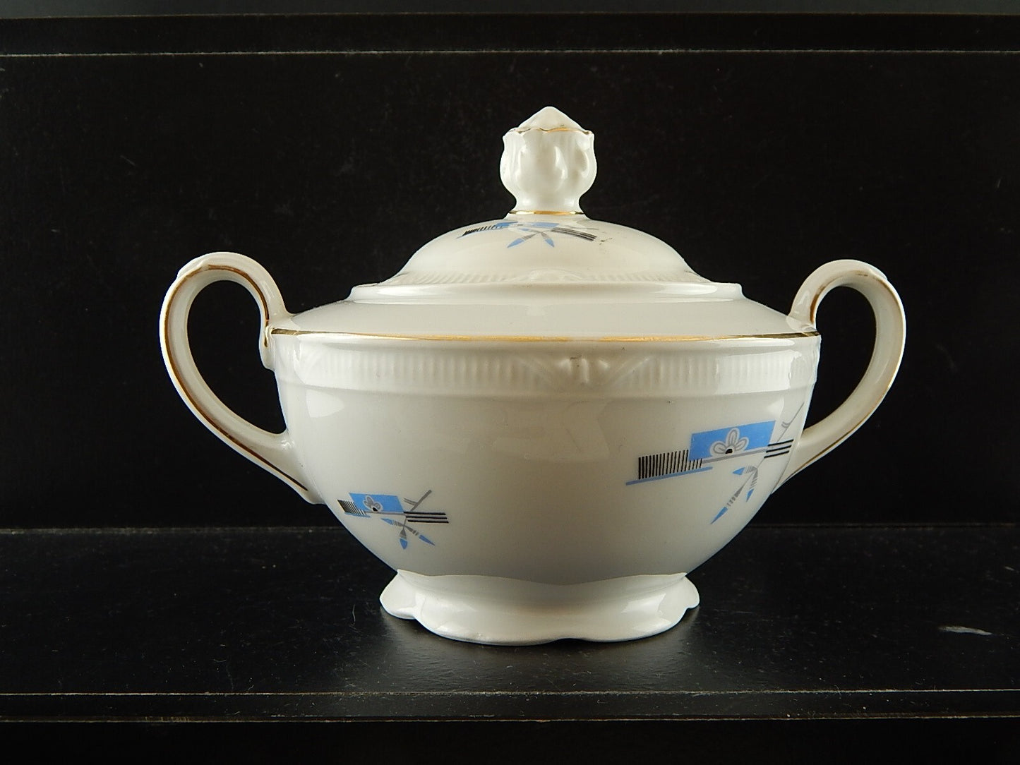 PREZIOSO ANTICO ART DECO SERVIZIO TE' PORCELLANA ZEH SCHERZER BAVARIA