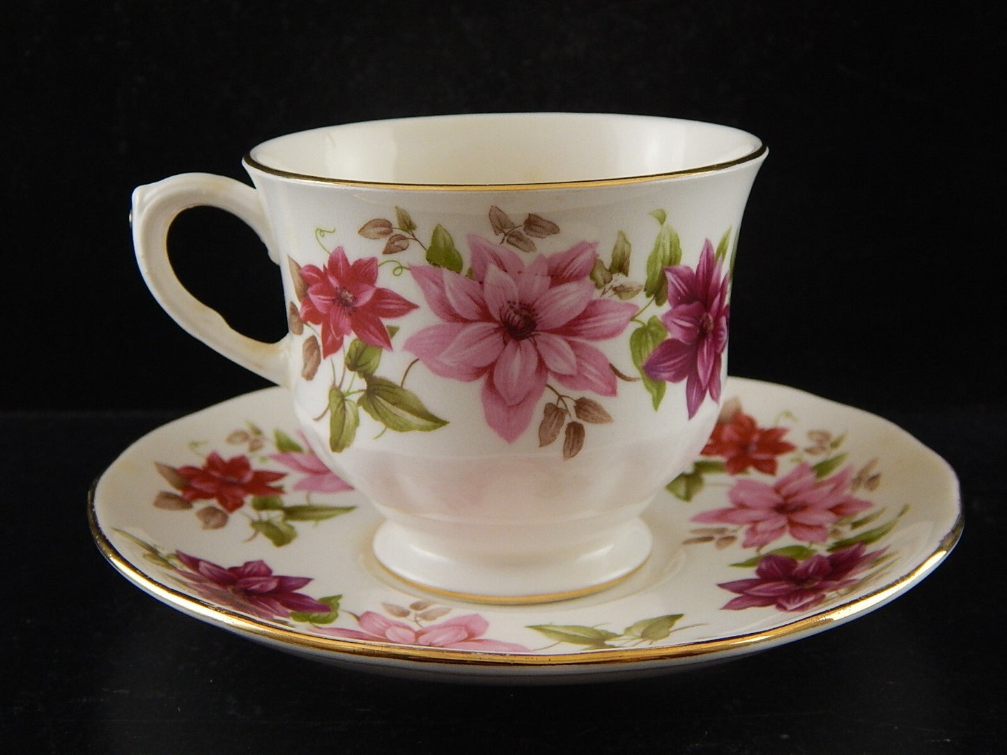 PREZIOSA PORCELLANA INGLESE RIDGWAY QUEEN ANNE TAZZA VINTAGE BONE CHINA
