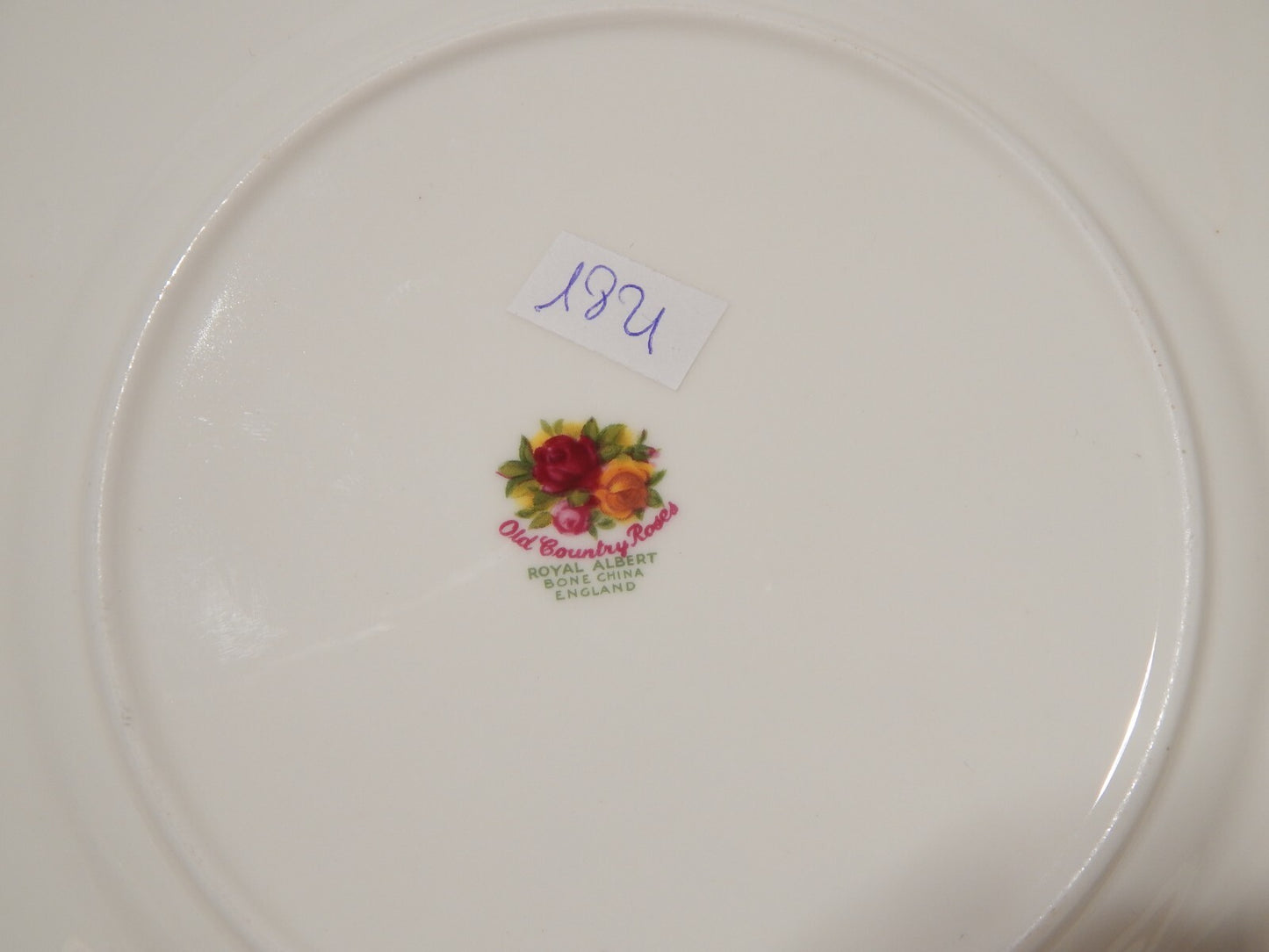 PORCELLANA ROYAL ALBERT OLD COUNTRY ROSES SERVIZIO 6 PIATTI ANTIPASTO INSALATA