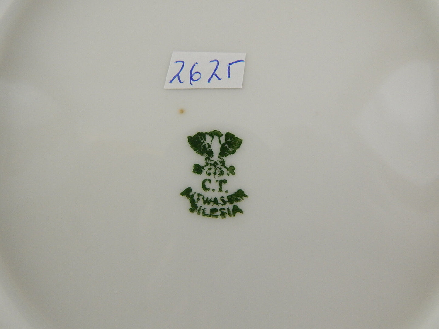 ANTICO SET 6 PIATTI DESSERT IMPERO PORCELLANA C TIELSCH ALTWASSER SILESIA 900