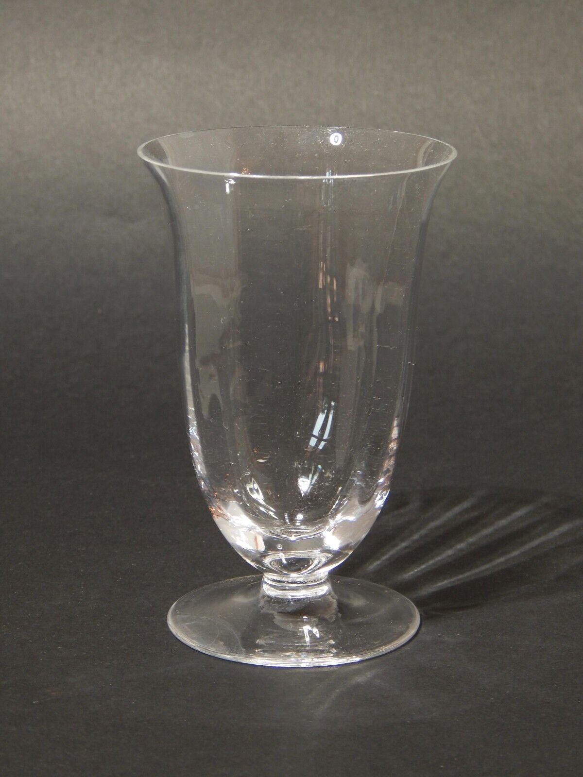 VINTAGE ELEGANTE SERVIZIO 18 BICCHIERI CALICI CRISTALLO MADE IN ITALY ANNI '60