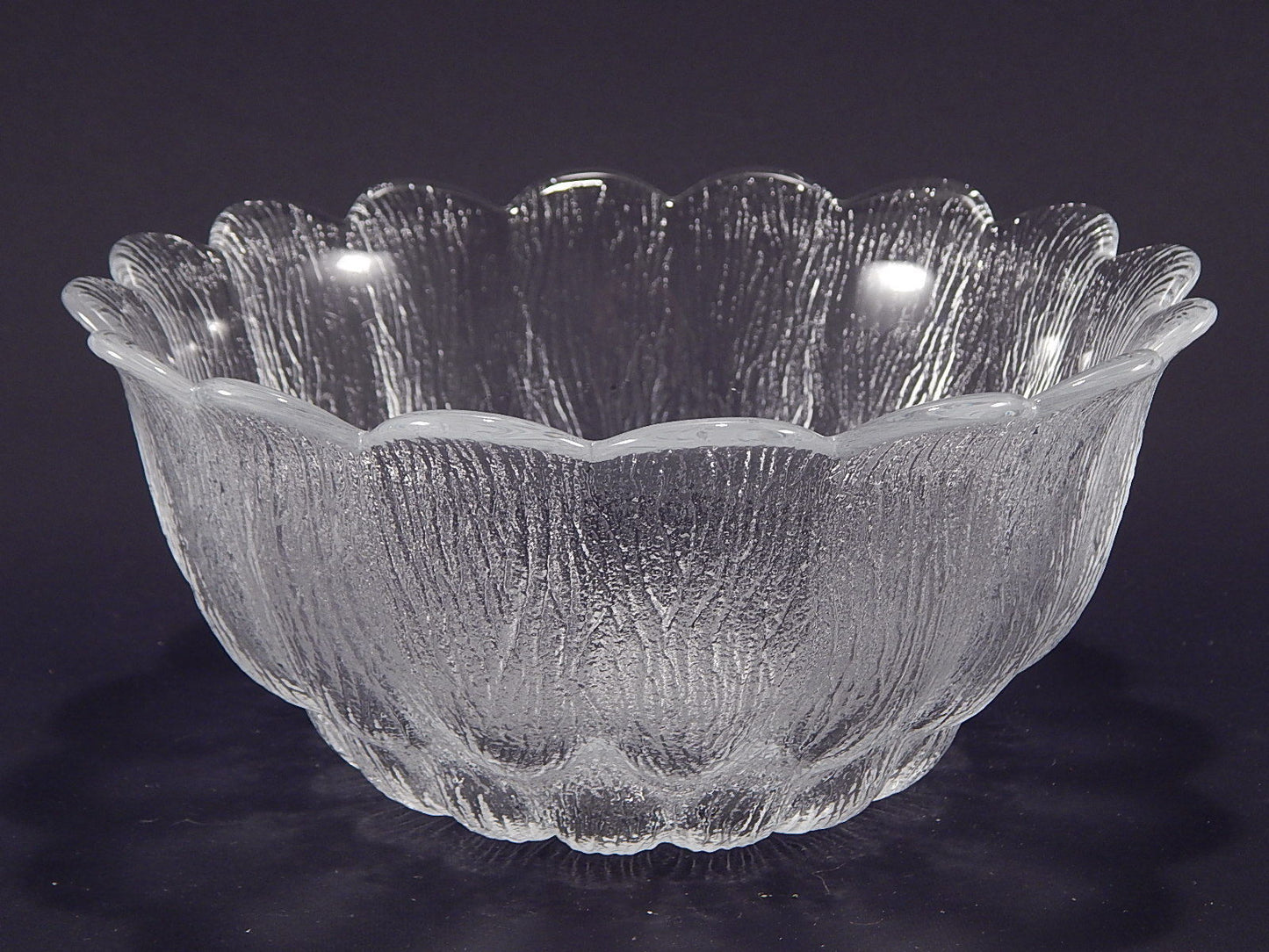 HOLMEGAARD FRUTTIERA CENTROTAVOLA CRISTALLO SIDSE WERNER ART CRYSTAL GLASS BOWL