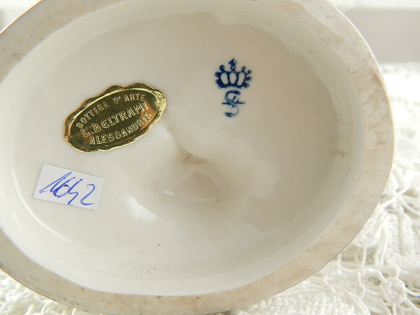 ANTICA PREZIOSA PORCELLANA COPPIA STATUINE DRESDA SITZENDORF DIPINTE A MANO