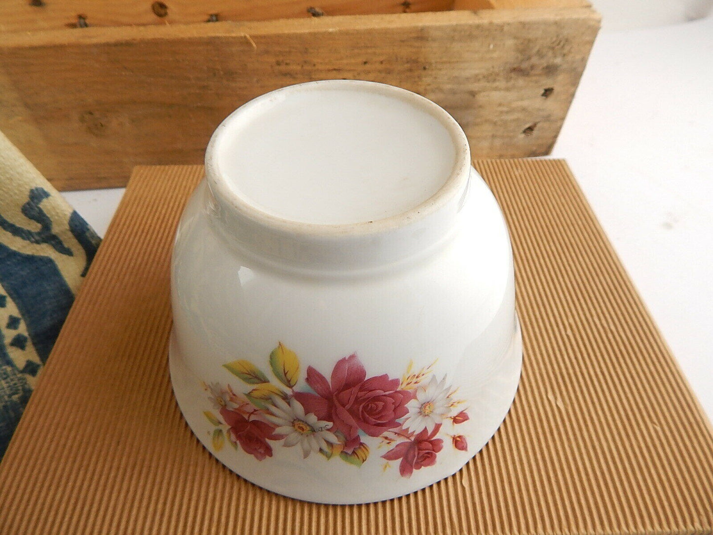 ANTICA SCODELLA TAZZA RICORDO PORCELLANA SANTUARIO DI SAN PANCRAZIO MARTIRE