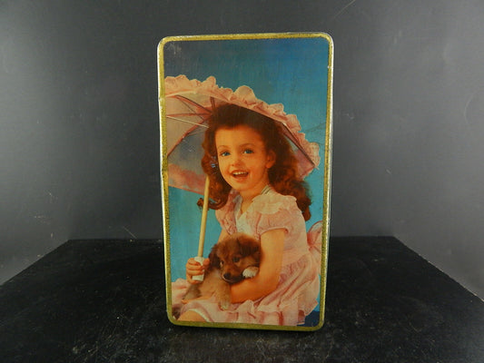 PUBBLICITARIO VINTAGE SCATOLA LATTA BISCOTTI WAMAR TORINO COLLEZIONE