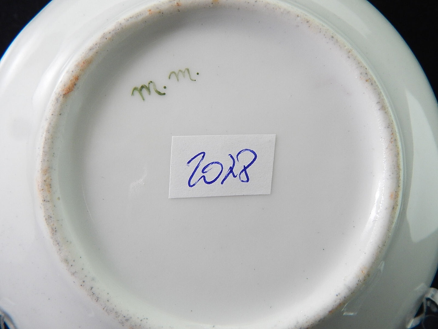 ANTICA TAZZA IMPERO PORCELLANA DOPPIO SPESSORE VECCHIO PARIGI DIPINTA PRIMO 800