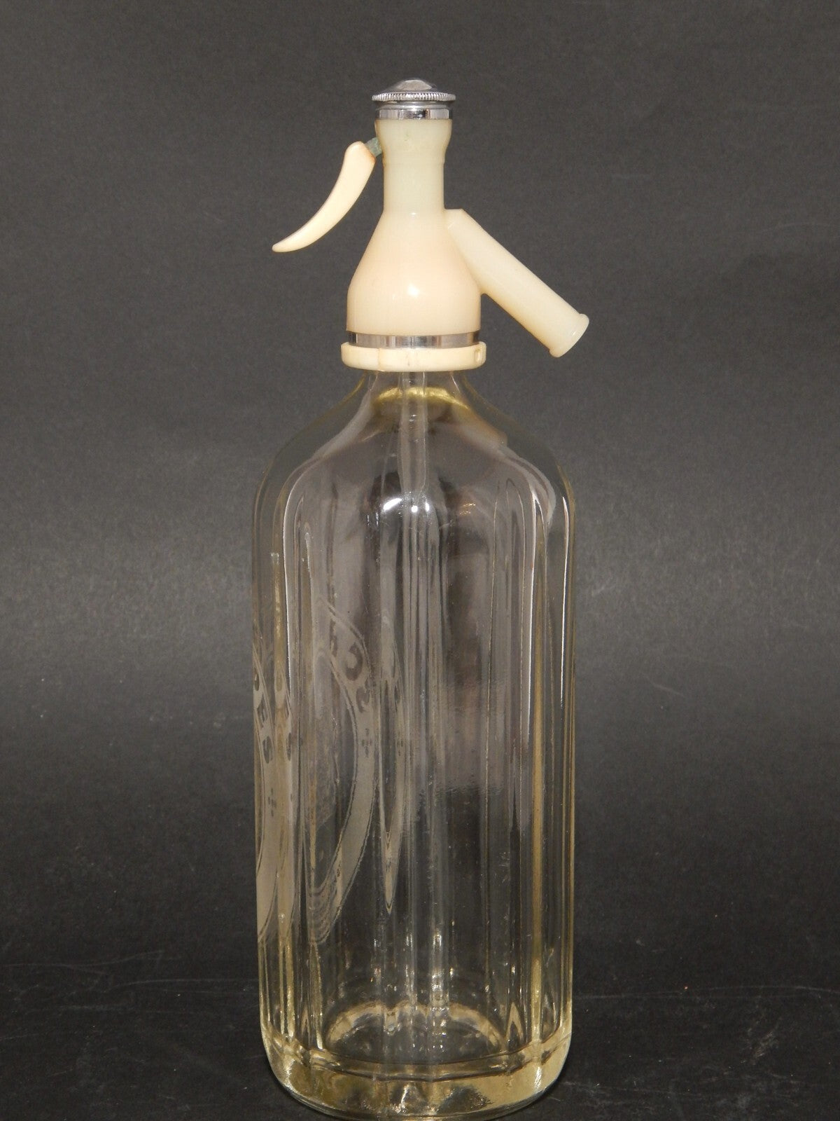 ANTICA RARA BOTTIGLIA IN VETRO SELTZ SIFONE PUBBLICITARIO SCHWEPPES