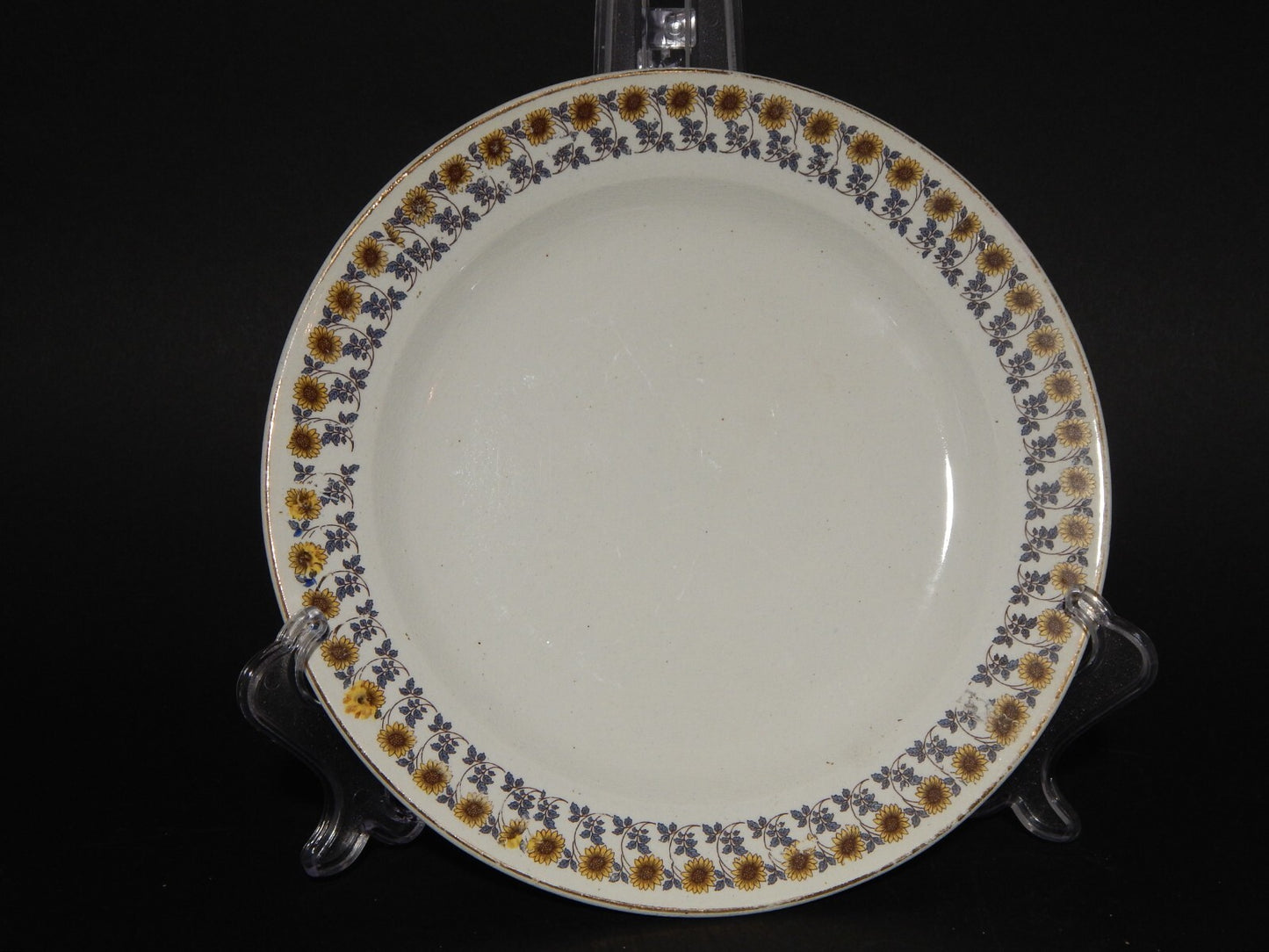 ANTICO RARO SERVIZIO TAVOLA 18 PIATTI S.C.I. CERAMICA ITALIANA LAVENO GIRASOLI