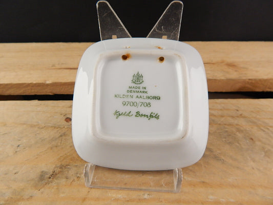 ROYAL COPENHAGEN BING&GRONDAHL PLAQUETTE PIATTINO PORCELLANA KILDEN AALBORG