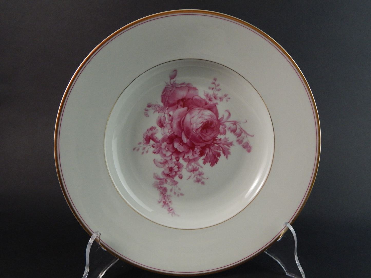 ANTICO SERVIZIO 8 PIATTI PORCELLANA JOHANN HAVILAND BAVARIA DECORO SAVONA