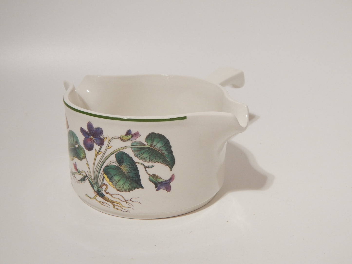 CERAMICA ENOCH WEDGWOOD SALSIERA TEGAMINO BOTANICA FLORABUNDA VIOLA ODORATA