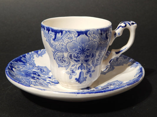 ART NOUVEAU ANTICA TAZZA CAFFE' CERAMICA BOCH FRERES LA LOUVRIERE DORDRECHT