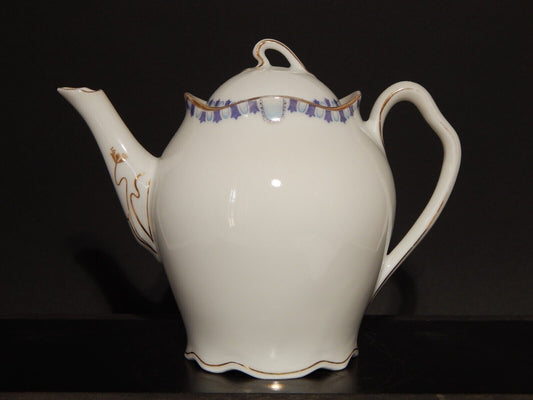 ANTICA LIBERTY DEL 1910 PREZIOSA TEIERA PORCELLANA J.Z.& CO PRE-ROSENTHAL