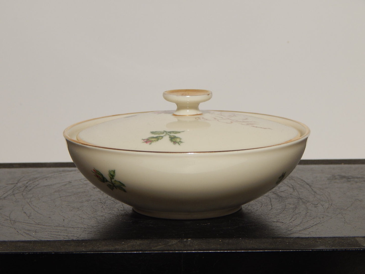 VINTAGE SERVIZIO DA TÈ IMPERO PORCELLANA HEINRICH &CO SELB BAVARIA ROSA CANINA