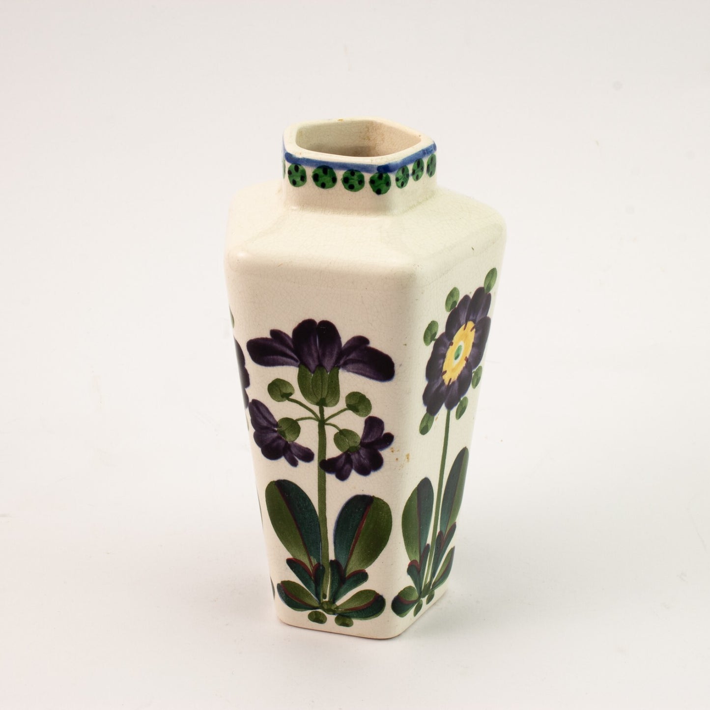 ROYAL COPENHAGEN ALUMINIA ANTICO VASO CERAMICA SOTTOSMALTO 165-102 CM 9X16