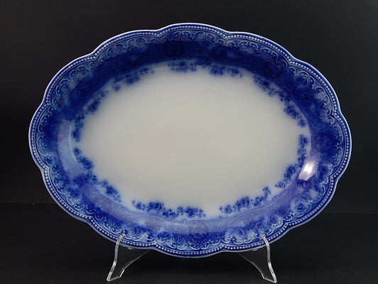 WEDGWOOD&CO ATALANTA ANTICO PREZIOSO GRANDE VASSOIO SEMI-PORCELLANA DEL 1906