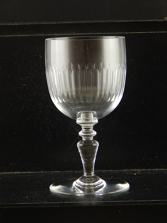 ANTICO CRISTALLERIA MARCHIO BACCARAT CALICE ACQUA CRISTALLO RINASCIMENTO