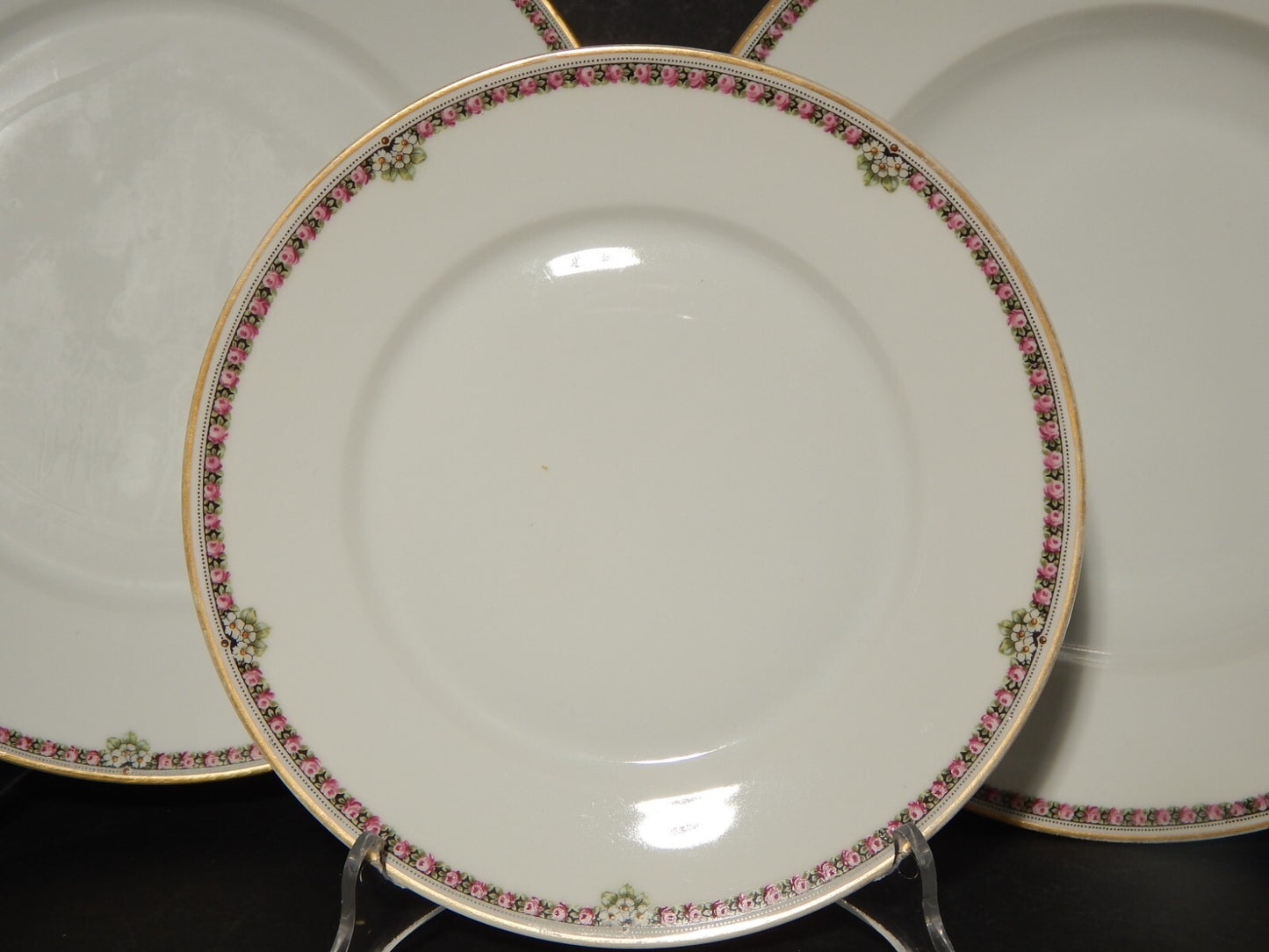 ANTICO ART DECO SERVIZIO 12 PIATTI PORCELLANA HEINRICH &CO BAVARIA LA FAYETTE